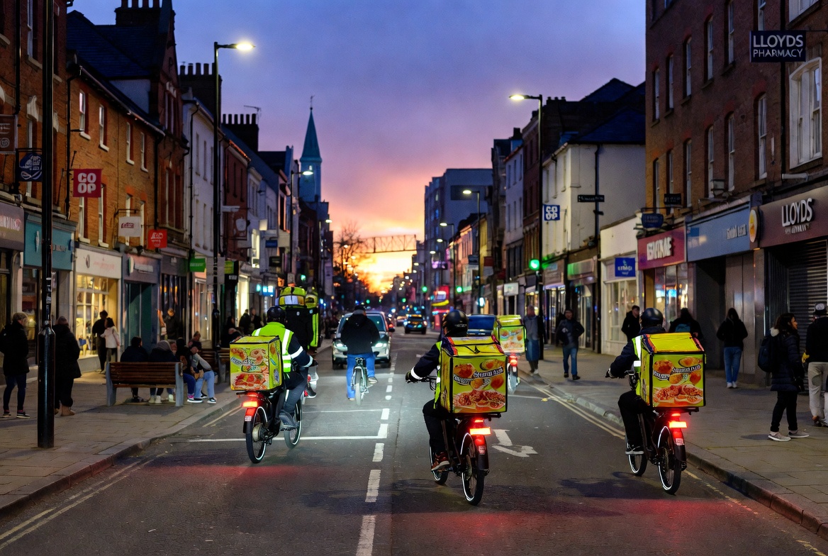 The Delivery Bike Takeover